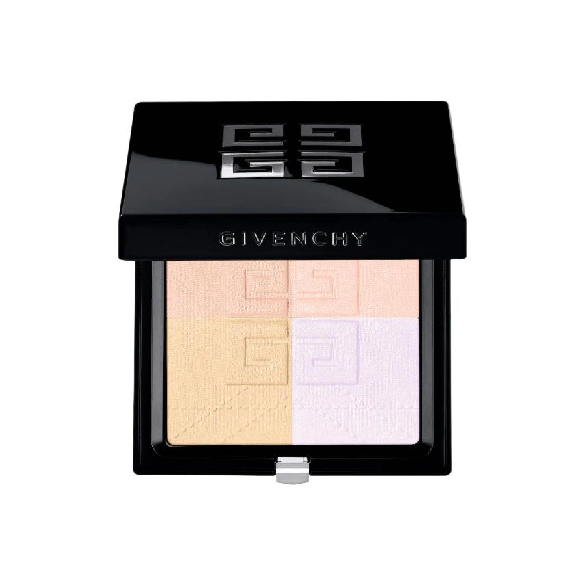 Givenchy Prisme Libre Прессованная пудра 4-х цветов Матирующая и размывающая фиксирующая пудра