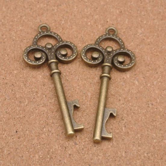 Модный портативный открывалка для бутылок в форме ключа для украшения пива, свадебный инструмент