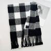 Stylish Design Classic British Imitation Cashmere Scarf Women Men Autumn Winter Plaid Warm Fringed Mufller Female Couple Scarf