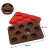 Love Mold Silicone Baking Accessories DIY Chocolate Candy Molds Fudge Cupcake Decorating Supplies Baking Tools Cake Molds