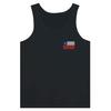 Débardeur - Drapeau du Chili - Noir - 100% хлопок - Coupe ajustée - Mixte