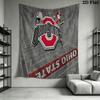 Ohio State Football Field Bedding 1 Duvet Cover 2 Pillowcase Without Core Soft And Comfortable Christmas Birthday Gift