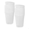 1 Pair Soccer Shin Guard Socks Leg Covers Breathable Calf Protection for Running