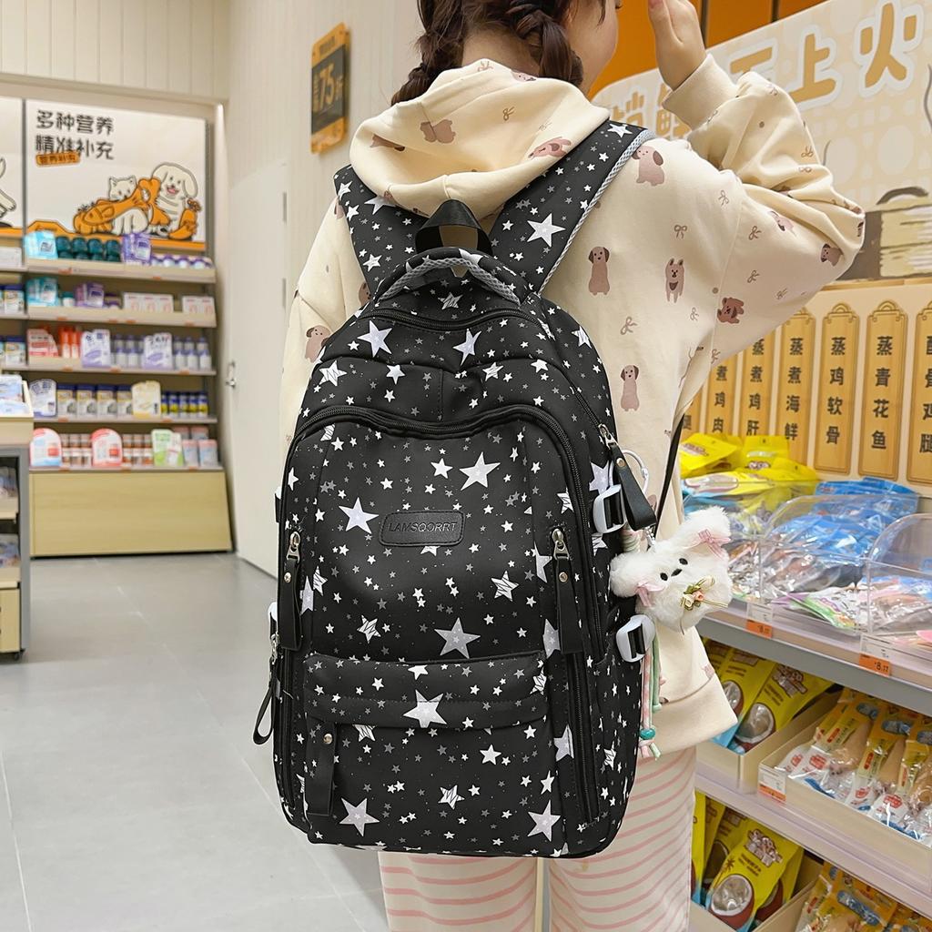 Schoolbag new small fresh primary and secondary school student schoolbag female college style college student backpack Mori large capacity backpack