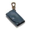 Genuine Leather Tochigi Leather Flap Key Case 4 Row Coin Purse Card Case Smart Key Carabiner Stylish Popular Brand Made In Japan Men's Women's