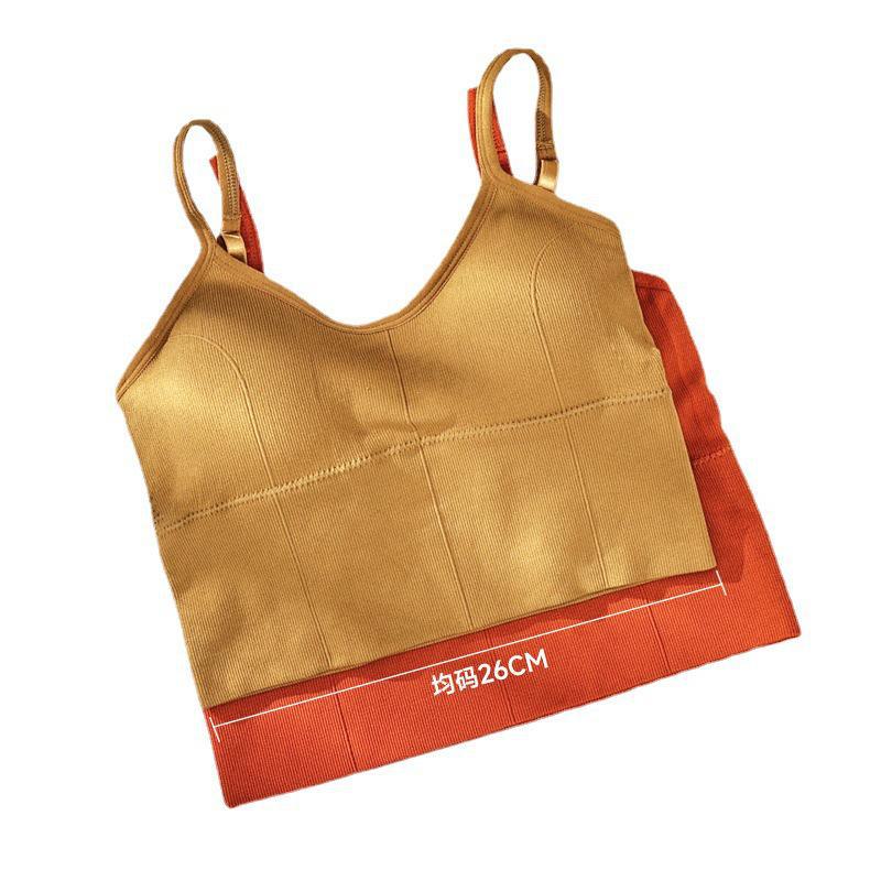 Женский летний жилет с U-образной спинкой и нагрудной накладкой - элегантный и удобный дизайн на бретелях