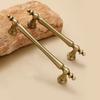 High-end Solid Brass Cabinet Door Handles Cupboard Drawer Cabinet Wardrobe Wine Cabinet Lacquered Pull and Furniture Hardware