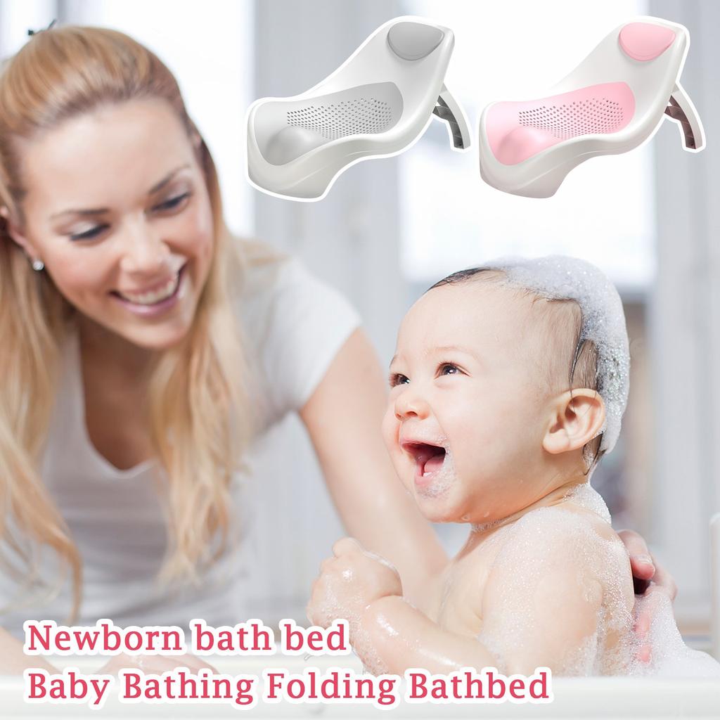 Детская ванночка для ванны Сетка для ванны Коврик для ванны Сетчатый карман Кровать для ванны для новорожденных Складная ванночка для ванны Рамка для ванны