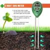 3 In1 Moisture Sunlight PH Meter Soil Water Acidity Humidity Light PH Test Flowers Garden Plants Moist Tester