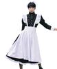 NIUKACOS Maid Costume Includes and Perfect for and Size M Men's 5-Piece Set, Dress, Apron, Socks, Headband, Ribbon, Halloween, Photoshoots, Events,