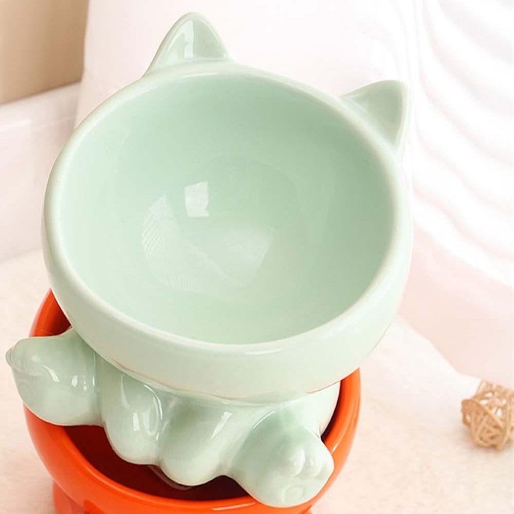 Cervical Drinking Eating Cat Food Bowl Pet Supplies Pet Feeding Bowl Water Feeder Container