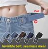 Женские джинсы эластичная талия талия скрытый пояс