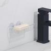 Transparent Soap Drying Rack Keep Soap Dry Sponge Rack Suction Cup Soap Dish  Shower Use