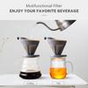Healthy and Hygienic Coffee Filter Paper, 100 Sheets, for Coffee Makers, Commercial and Home Use (V01 Filter Paper, 100 Sheets)