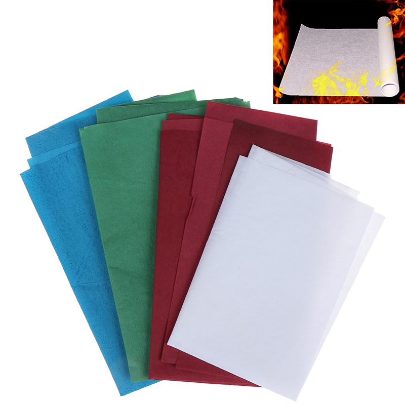 Огненная бумага Вспышка Пламенная бумага Роза Огненная бумага Огненная бумага Волшебный реквизит