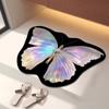 Впитывающий коврик для ванной Butterfly, диатомовая грязь, унитаз, раковина на дверь унитаза, нескользящая подставка для ног, коврик для двери