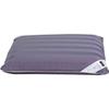 Polyester (Anti-Allergen) Pillow №6047 Noble stripe Graphite 100% cotton, 100% polyester filling. Medium.