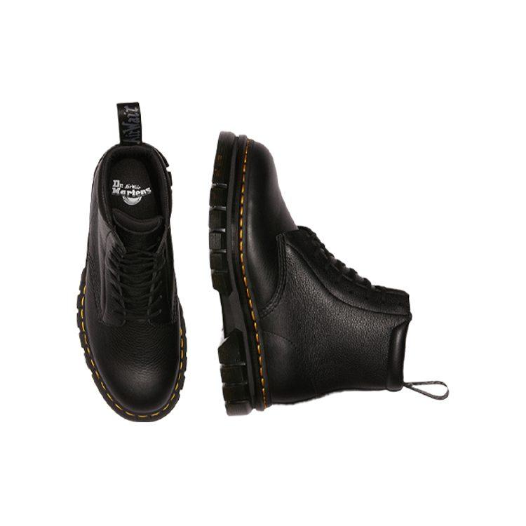 Rikard Lunar Dr.Martens Кожаный ботинок на платформе 'Черный' 27576001