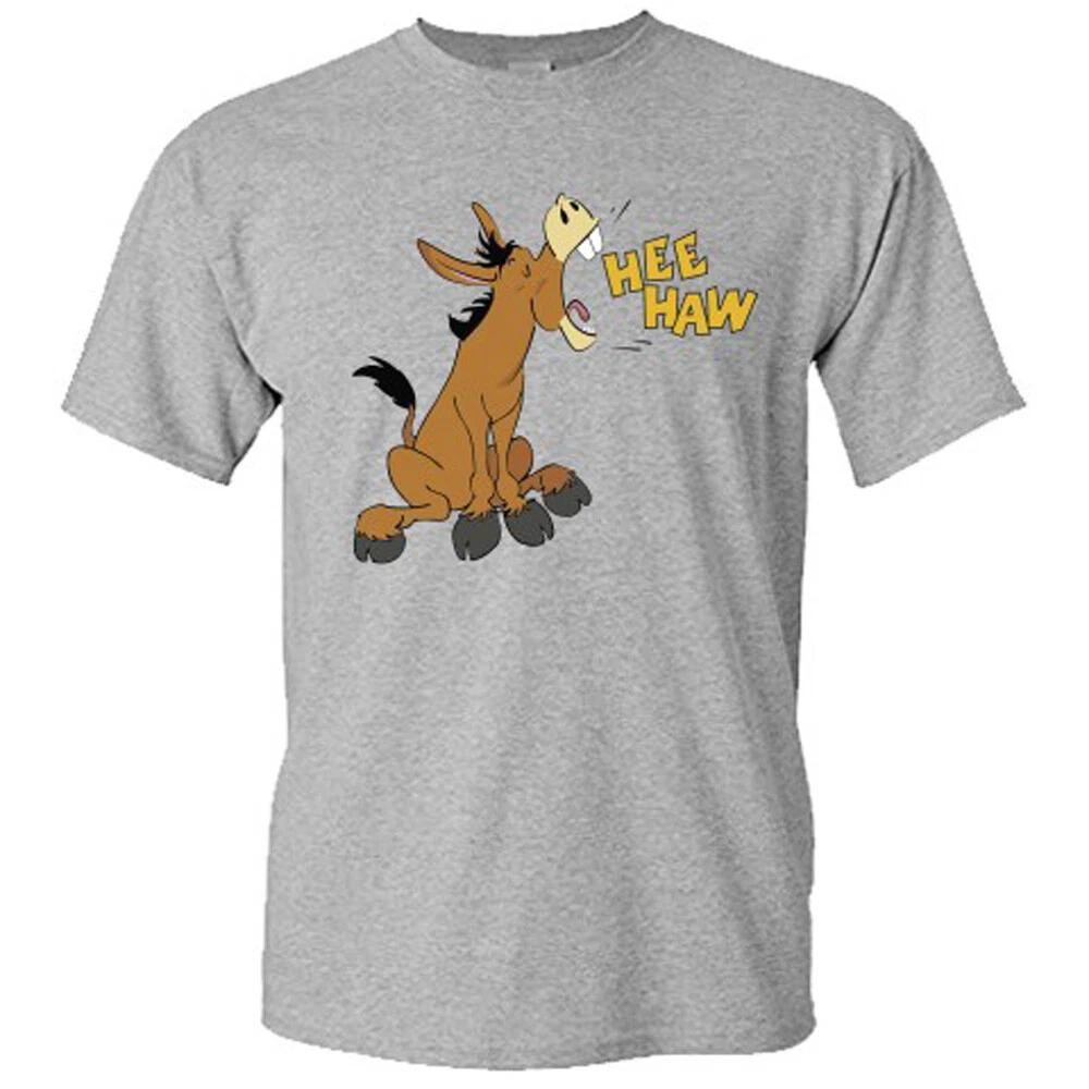 Новое ТВ-шоу Hee Haw Donkey Country Мужское Серое S-5XL