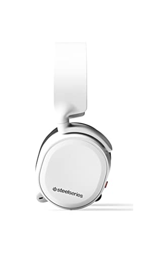 SteelSeries Arctis 3 - All-Platform Gaming Headset for PC - PlayStation 5 and PS4, Xbox One, Nintendo Switch, VR, Android and iOS - White