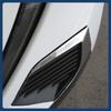 Для Peugeot 2008 208 2020 2021 2022 2023 2024 Нержавеющая сталь Автомобильные накладки на рамки передних противотуманных фар Декоративные аксессуары
