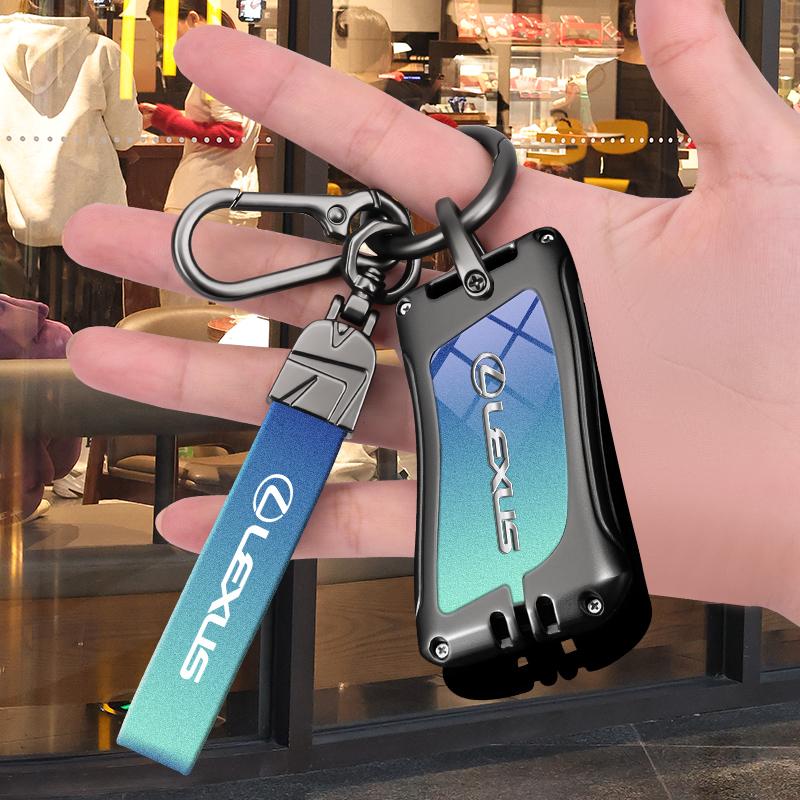 Чехол-оболочка для корпуса брелока автомобильного ключа из цинкового сплава для Lexus NX ES UX US RC LX GX IS RX 200 250h 350h LS 450h 260h 300h UX200 Аксессуары