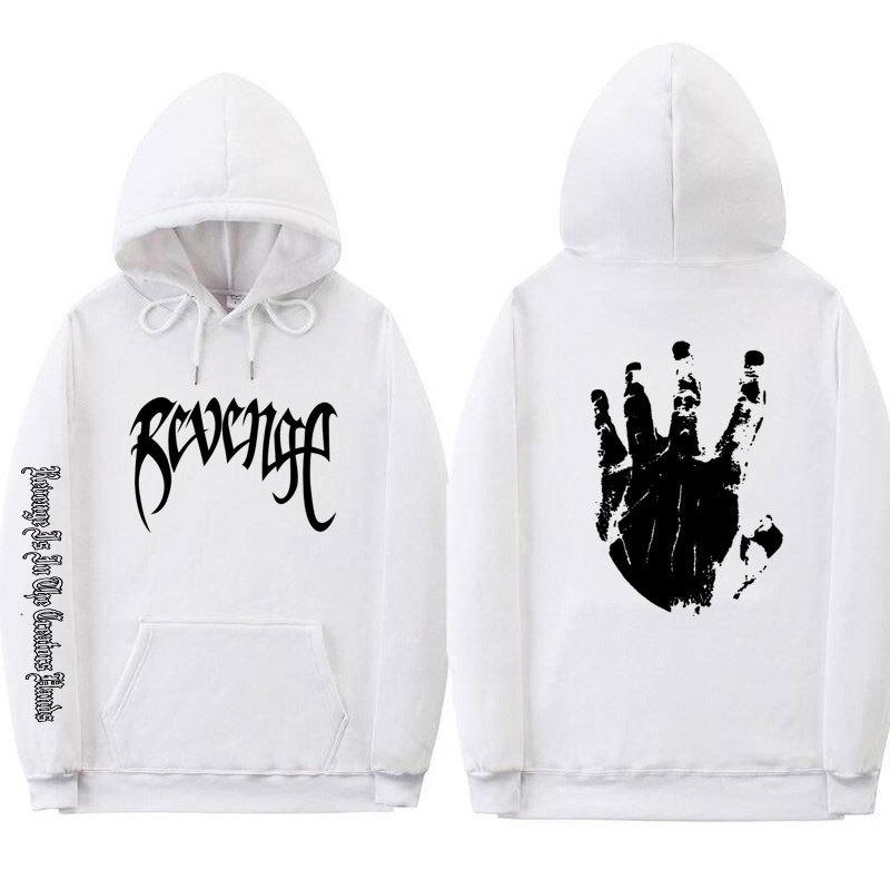 Унисекс Худи Толстовка Streetwear Revenge с резьбовой манжетой