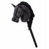 Głowa Konia Na Kiju Dźwięk Pluszowy Hobby Horse Konik Czarny