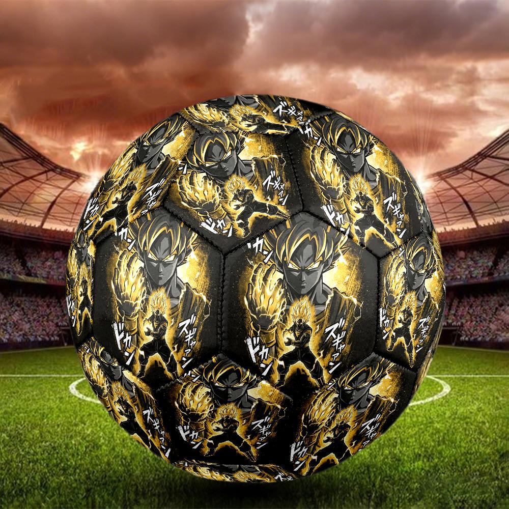 1pc Dragon Ball Z Football Soccer Ball Size 5 Indoor Soccer Ball Fashion Colorful Backyard Game -Great For Sports Fans Gift HE58