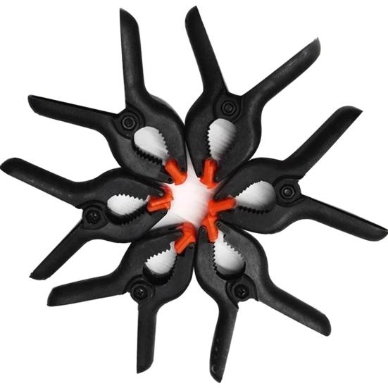 Столярный зажим Нескользящий Стабильный Прочный пластиковый зажим формы Бизнес