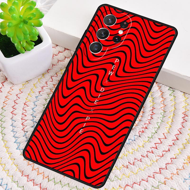 Силиконовый чехол для телефона PewDiePie Waves для Samsung Galaxy note 10 pro S26 S25 S24 S23 S22 S21 Plus S25Ultra Capa Cover