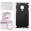 apgo Protective Skin Sticker for the Back+sides Compatible with Huawei Mate 20 X, Full Wrap Film, Foil, Vinyl - Pattern Black Honeycomb