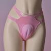Мужское Скрывающее Гениталии Трусики Sissy Нижнее Белье Корректирующее Белье Кроссдрессинг Трансгендерное Нижнее Белье Геи Мужчины Форма Верблюжьей Лапки T-образная Спинка Стринги G-стринги