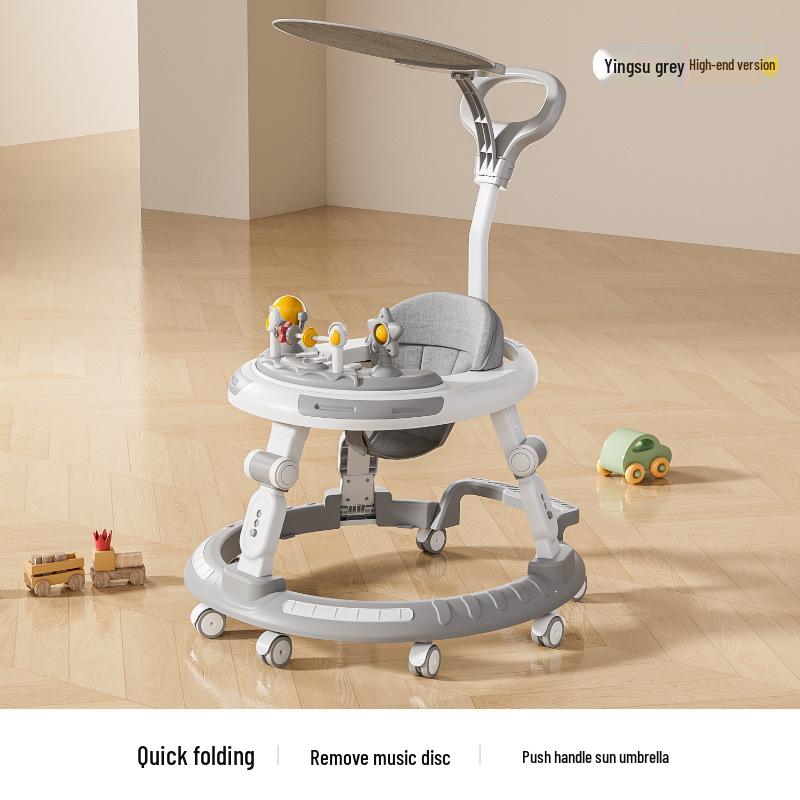 Регулируемая ходунок и стульчик для кормления для детей от 6 месяцев до 3 лет - Функции защиты от переворачивания и Х-образных ног