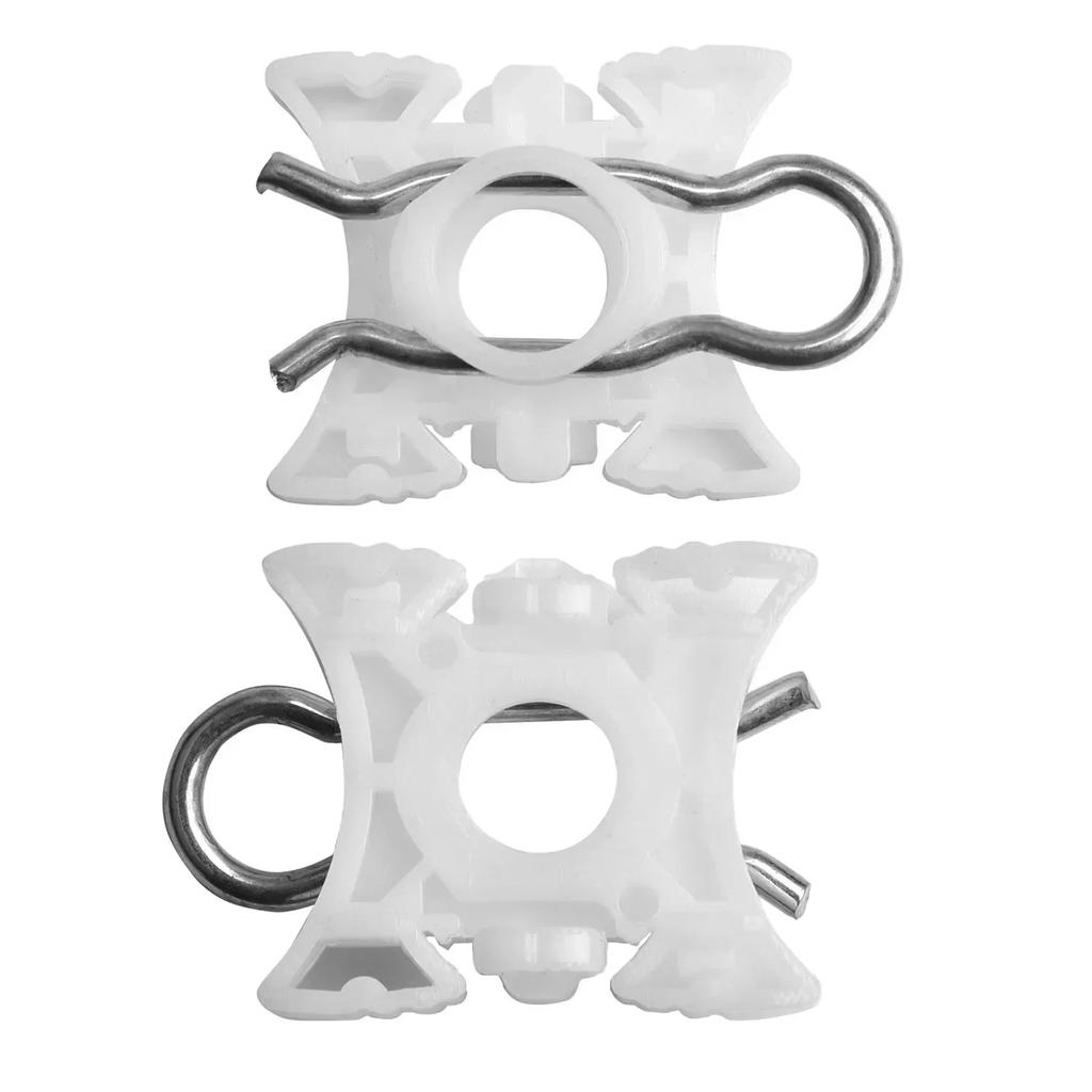 10 шт./20 шт. Скользящие поворотные зажимы стеклоподъемника для BMW-E32 E34 E36 Z4 Автомобильные аксессуары Крепеж Зажимы для фиксации подъемника 51321938884