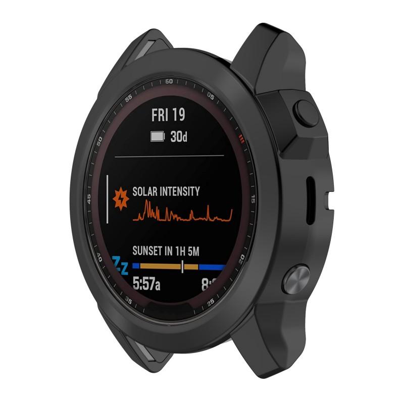 Plating TPU Case for Garmin Tactix7 Cover Smart Watch Strap Hollow Cover Bumper For Garmin Enduro2 Protector Shell Accessiores