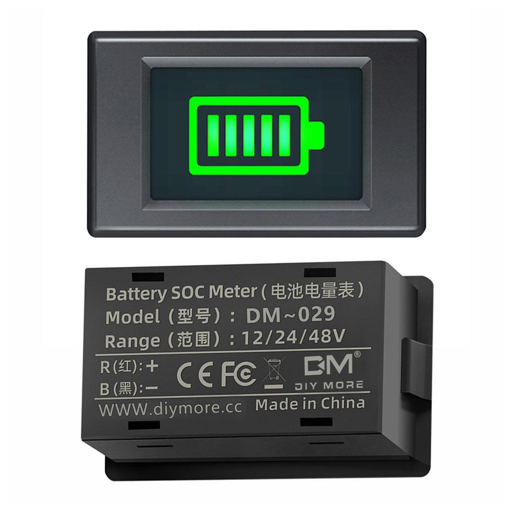 Мониторы аккумуляторных батарей, цифровой тестер емкости аккумуляторных батарей DC5-50 В, вольтметр, индикатор заряда аккумуляторной батареи 12 В, 24 В, 48 В
