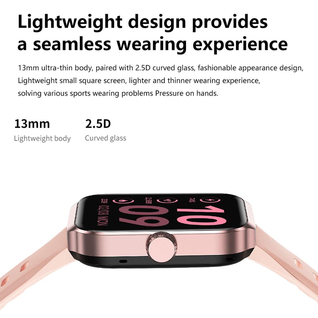 Умные часы NX22 с квадратным AMOLED-тачскрином, GPS, мониторингом здоровья и спортивными функциями