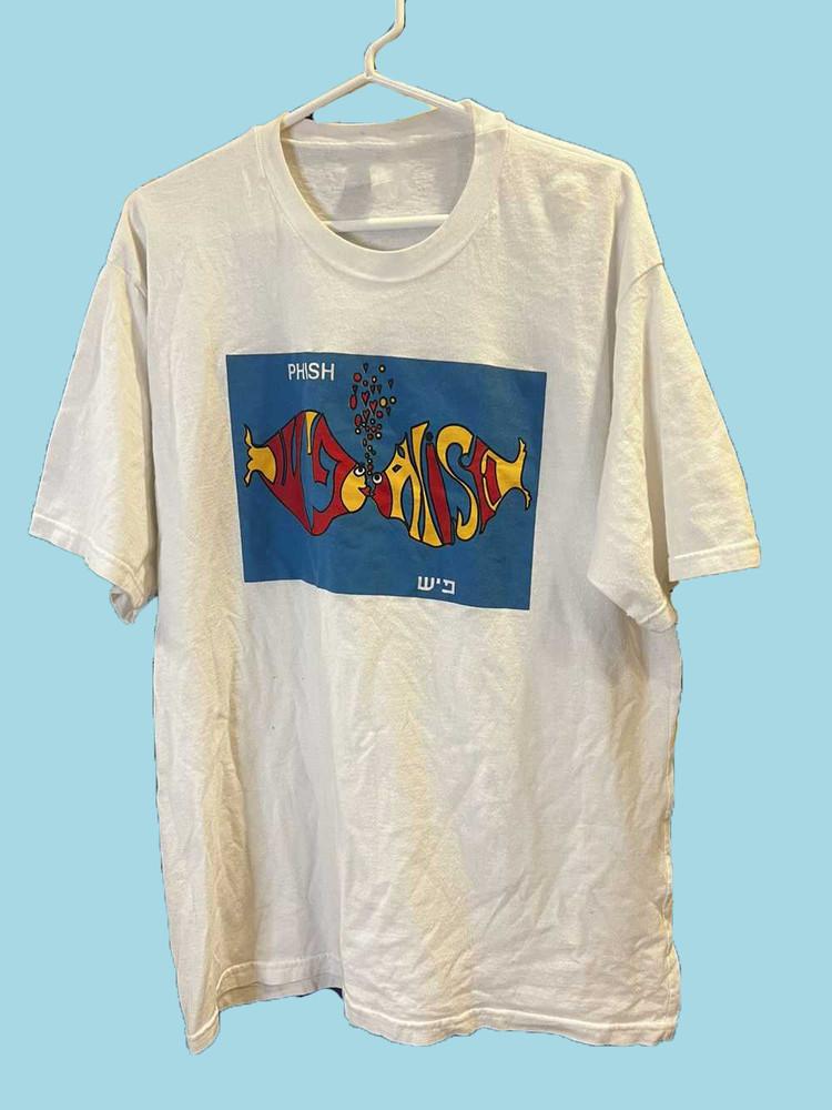 Футболка унисекс Phish Band Hebrew Tee Tour Хлопок Унисекс Футболка S до 5XL MK607 Футболка унисекс