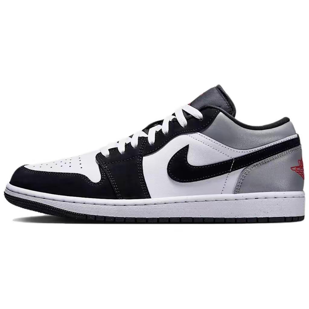 Jordan Air Jordan 1 Purple Toes Низкие кроссовки для баскетбола с защитой от истирания, винтажные, унисекс, Черно-фиолетовые HF3148-106(Команда1291-)