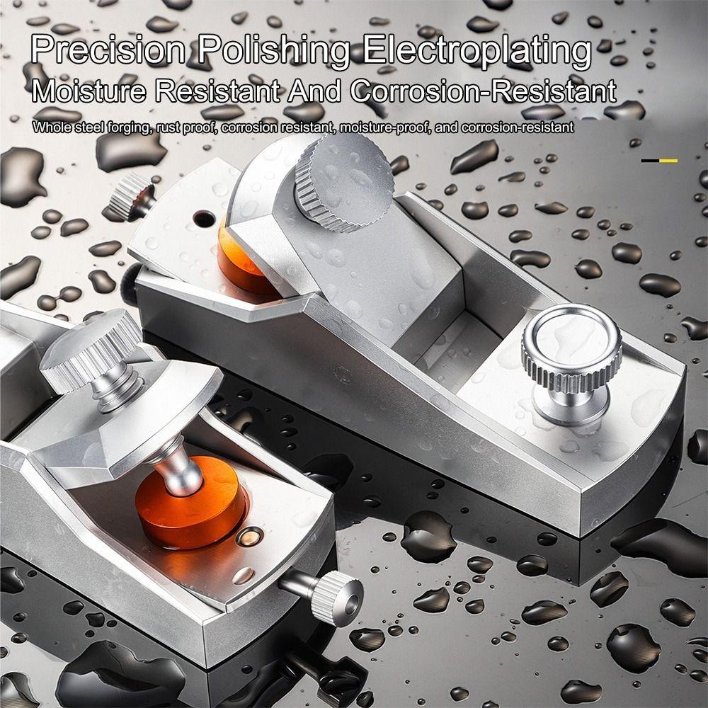 Portable Hand Wood Plane Mini Size Aluminum Alloy Mini Wood Plane Lightweight High Efficiency Aluminum Alloy Plane
