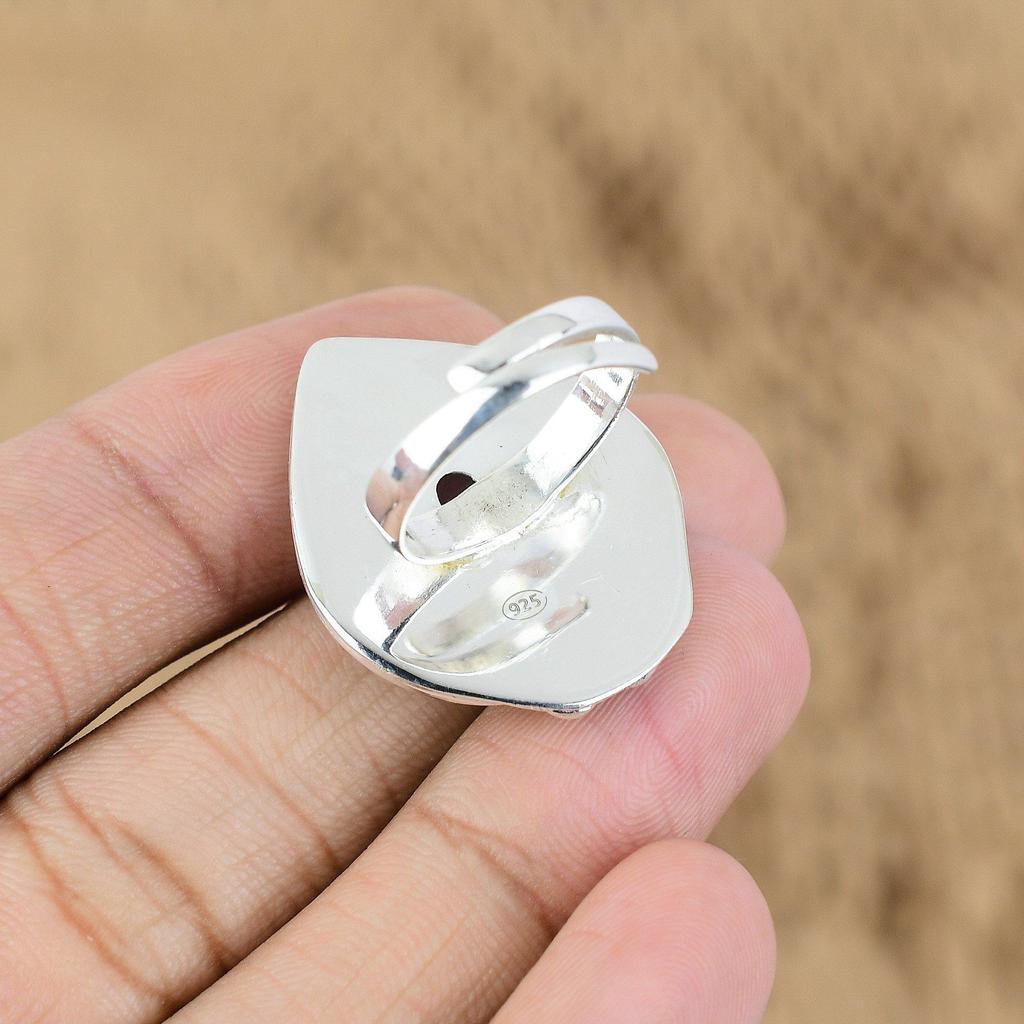 Mothers day Deal February African Amethyst Gemstone New Ring 925 Sterling Silver