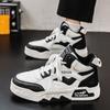 Men's Shoes Spring 2025 New Breathable Sports and Leisure Shoes Trend Versatile Students Teenagers Thick-soled High-tide Shoes