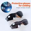 Grey Black Welding Protective Glasses Anti-light Safety Protective Glasses  Women Men