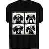 Dachshund Rocking Cool Fashion Glasses T Shirt, Casual T-Shirt