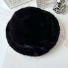 Mongolian hat women's winter cold Northeast bucket hat thickened imitation hair mink hair ear protection hat