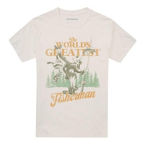 Mickey & Friends Mens The WorldÂ´s Greatest Goofy Fisherman T-Shirt