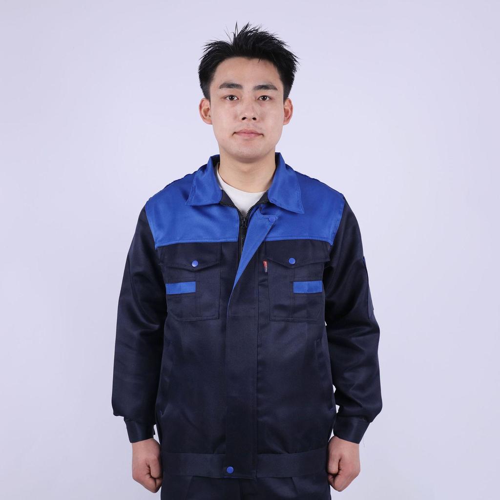 Four Seasons Universal Wear-Resistant, Stain-Resistant, and Anti-Scald Workwear Uniform: Quick-Drying, Breathable Labor Protection Clothing