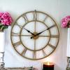 Часы Ручной Работы Очень Большие Аналоговые Настенные Часы / Цвет Латуни / 30 Дюймов (75 См'С)