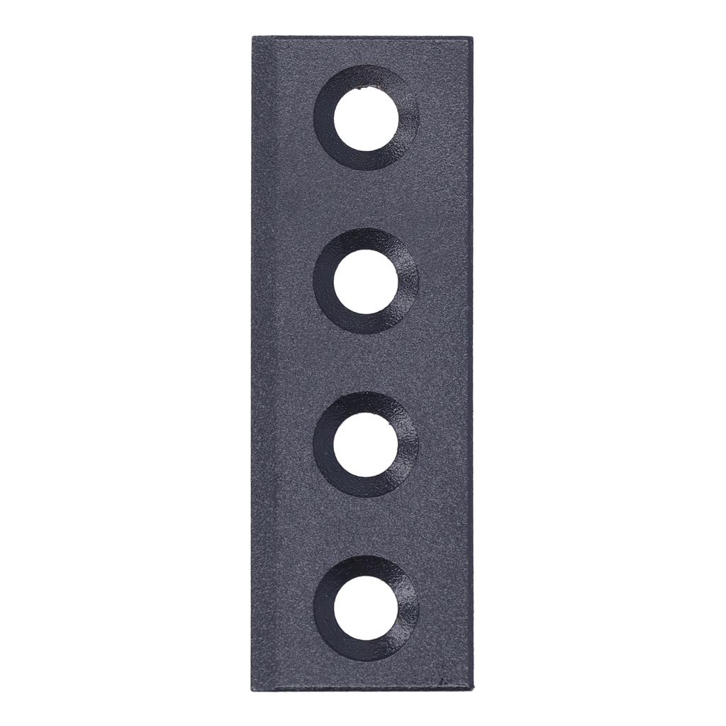 Barn Door Track Connector Plate Kit Carbon Steel Sliding Door Hardware Fittings 8x2.7cm